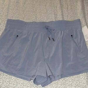 All in Motion Women's Athletic Shorts - Light Blue